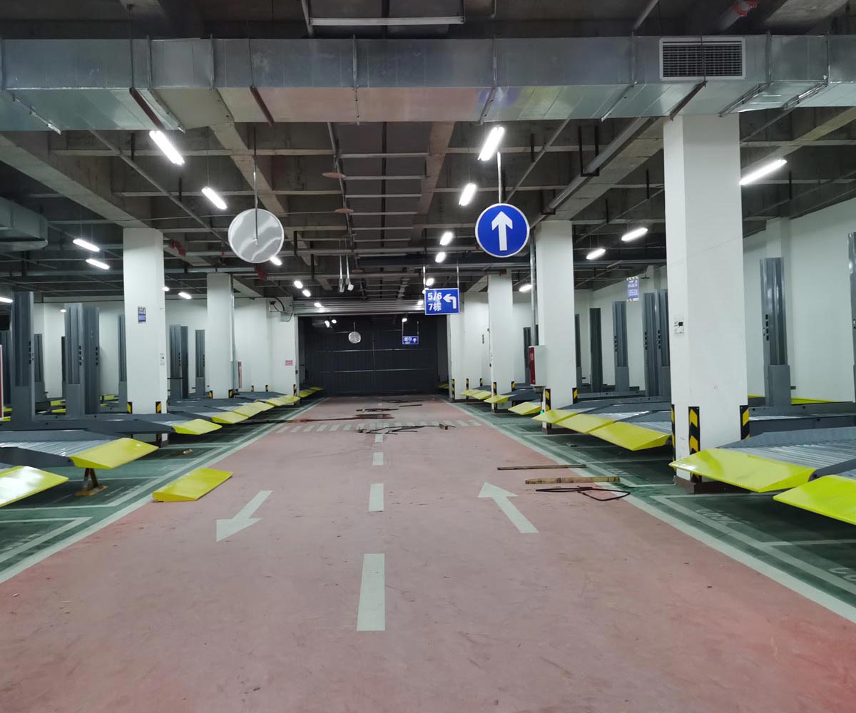漢濱2層簡(jiǎn)易升降類機(jī)械停車位回收