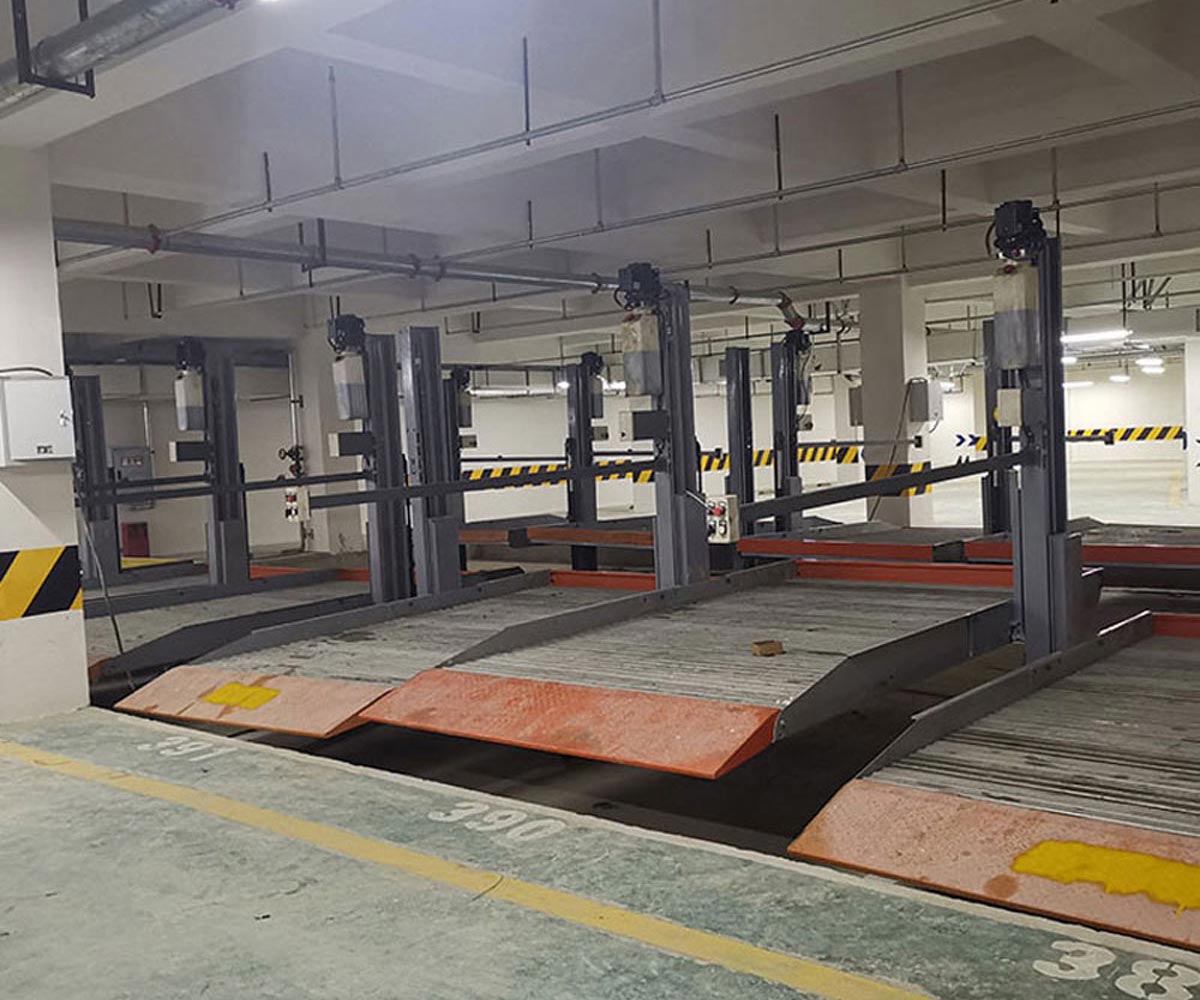 夏河雙層升降橫移式立體停車位回購