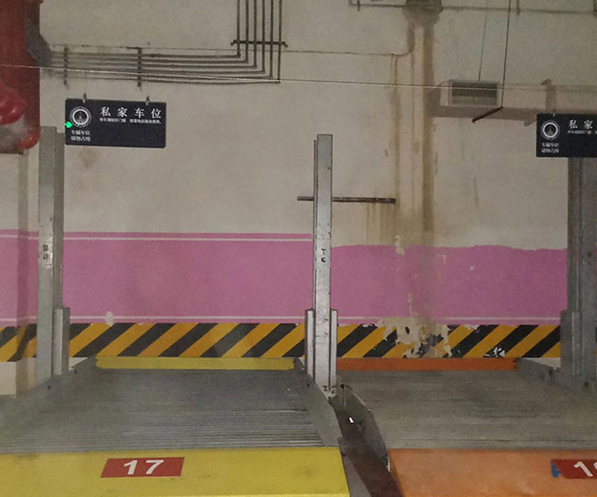 白銀四柱機(jī)械立體停車設(shè)備租用