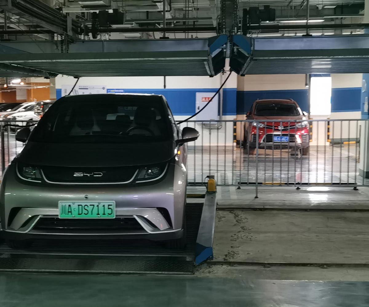 耀州二層簡易類機械立體車庫過驗收