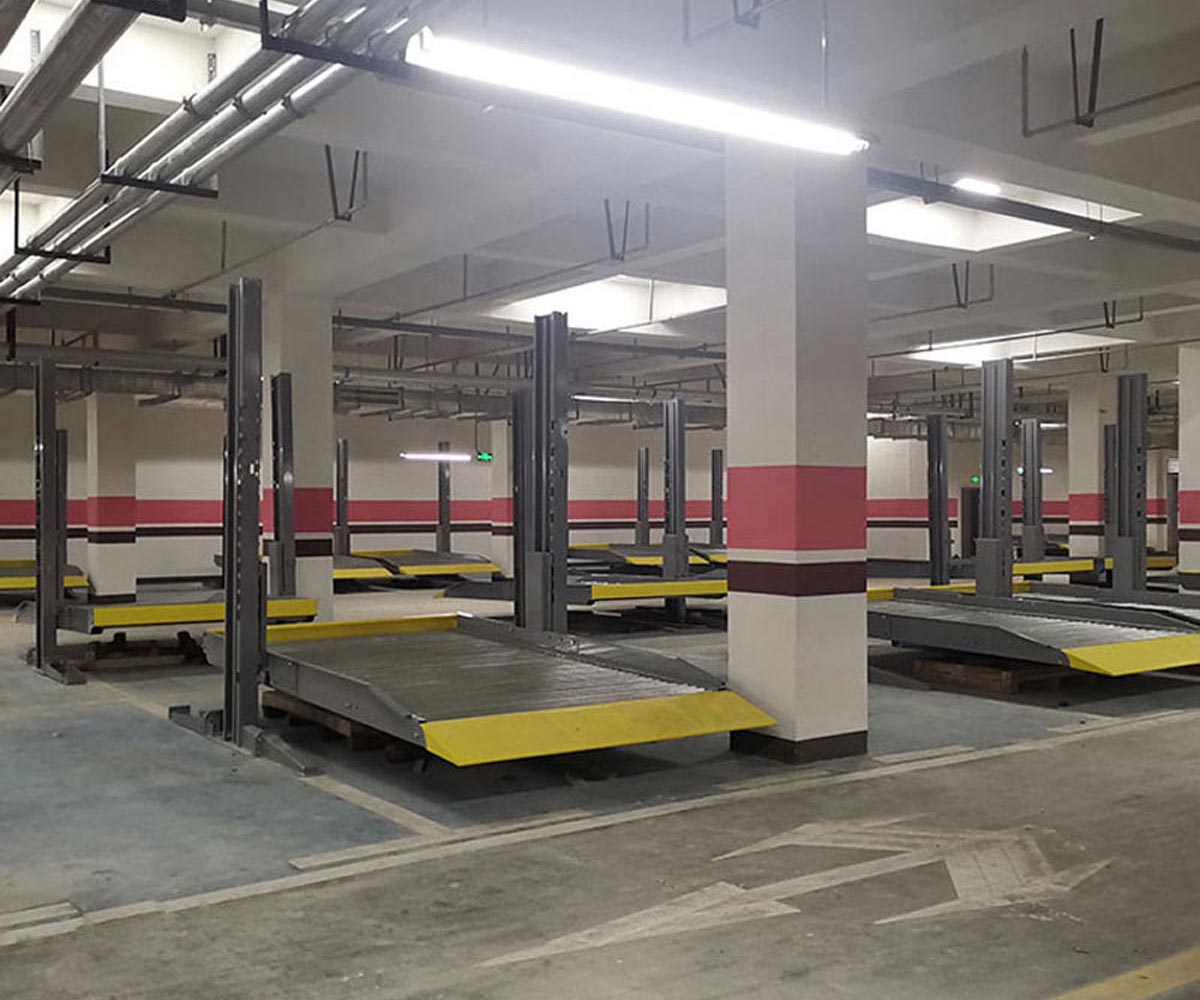 富縣二層升降橫移式停車庫廠家