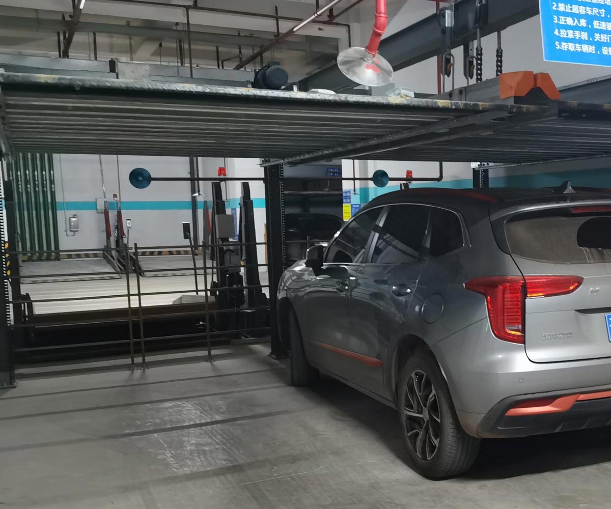 白銀2層停車設(shè)備租賃