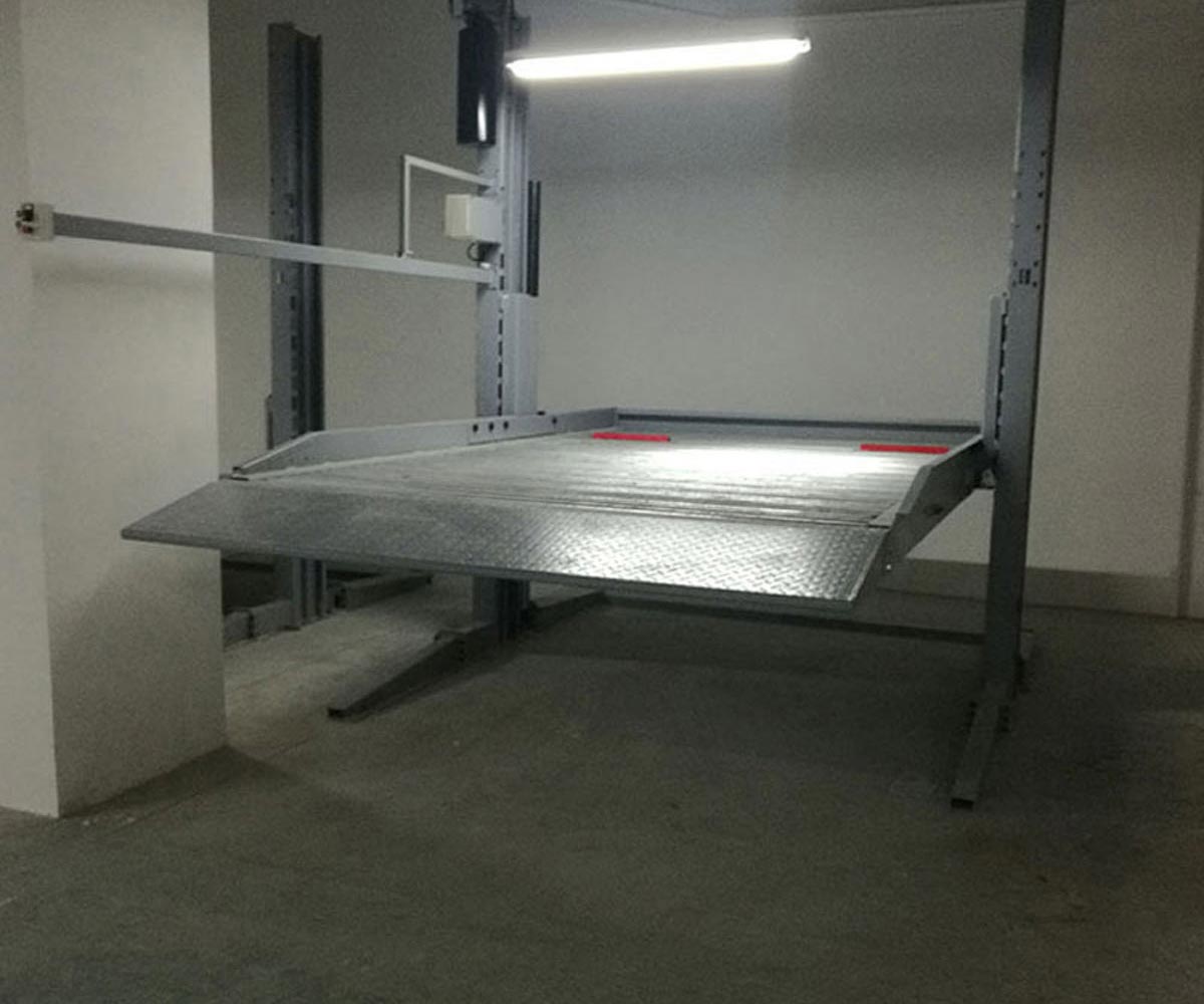 會寧兩層升降式停車設(shè)備安裝