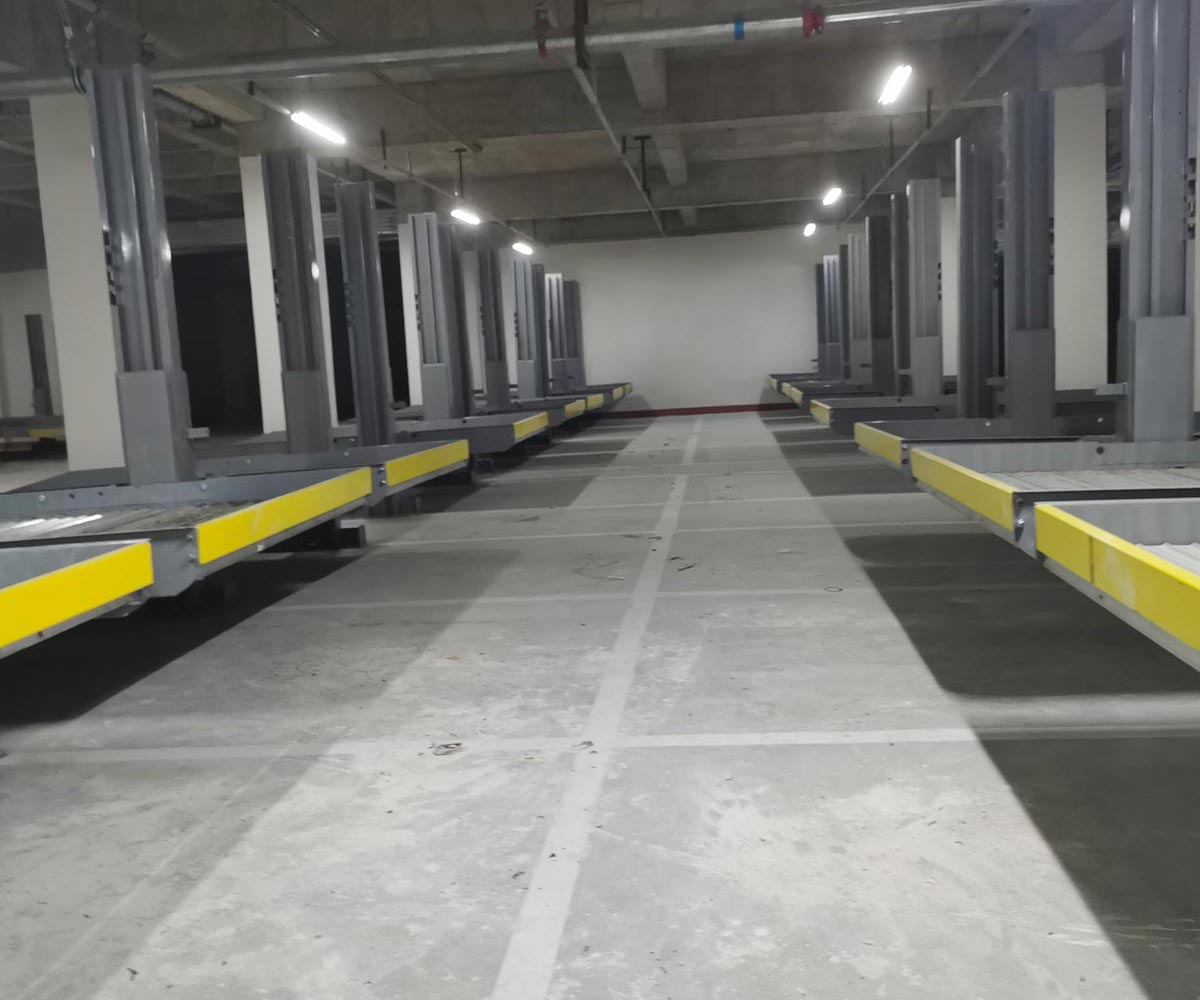 鎮(zhèn)坪地下立體車庫的原理