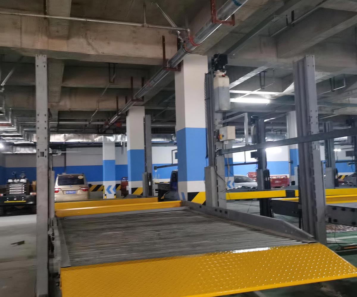 夏河雙層升降橫移類停車設(shè)備原理之為什么要有一個空車位