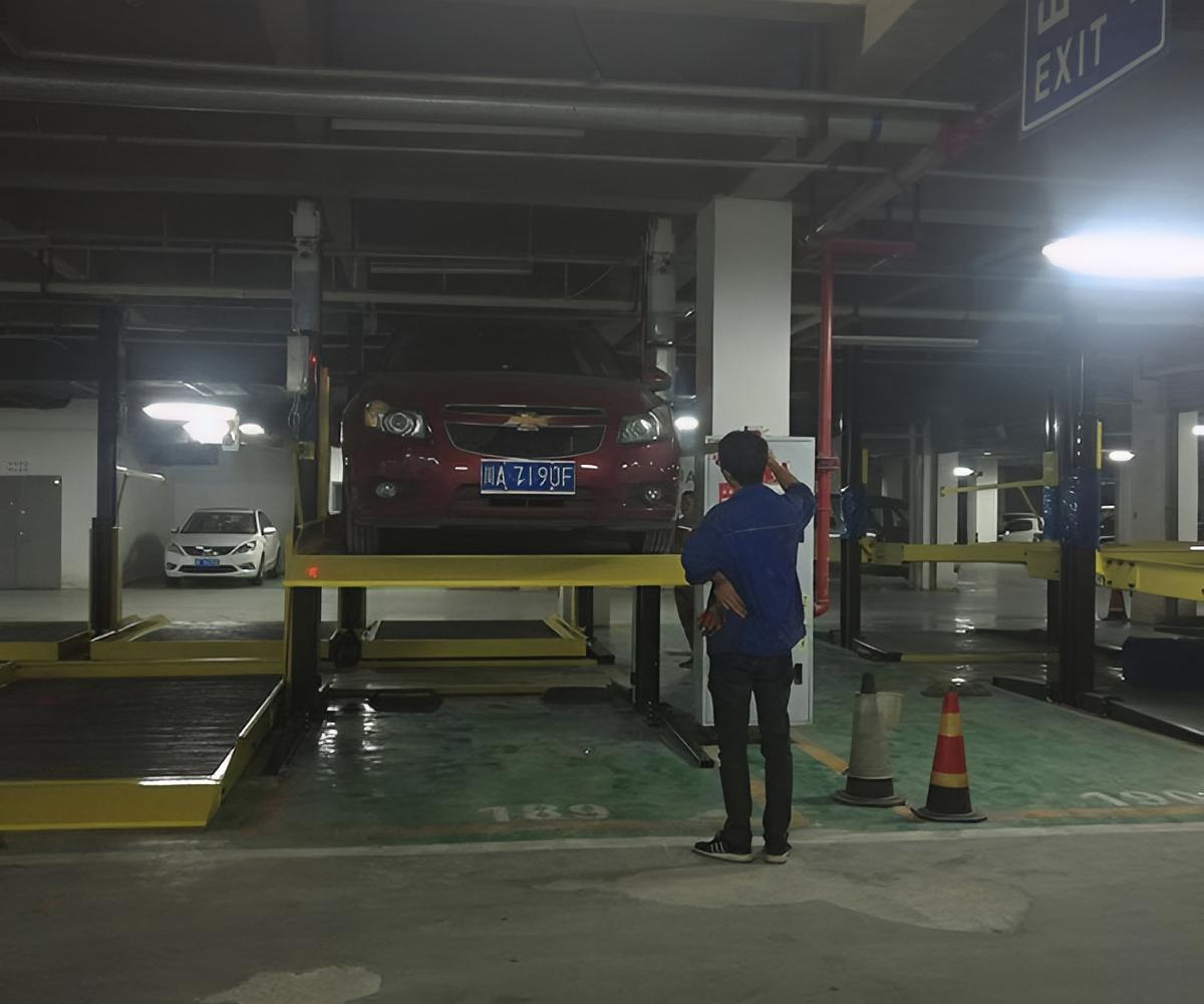 涇川立體車庫租賃自制機(jī)械車位