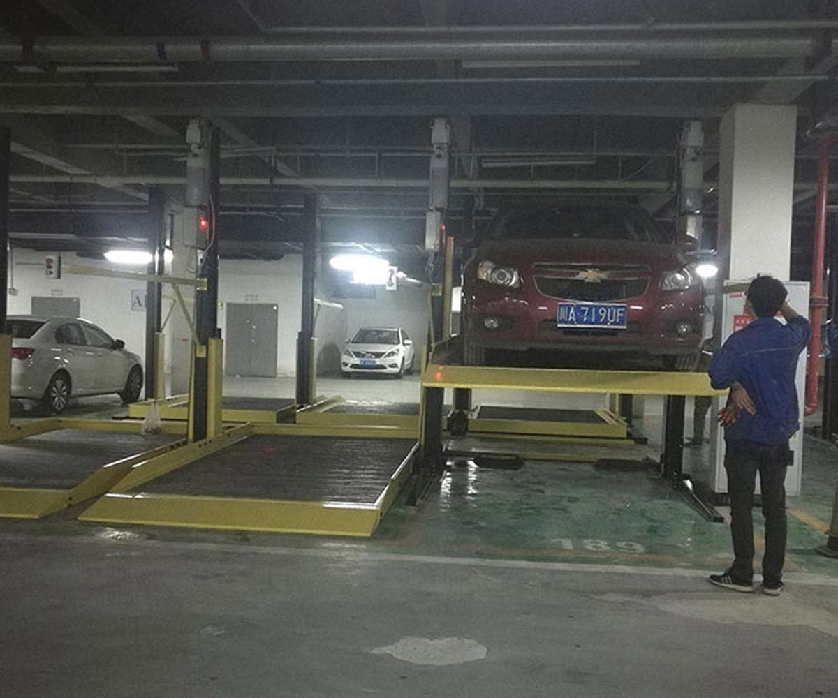 渭濱PSH三層升降橫移類停車設備（負一正二地坑式）技術參數
