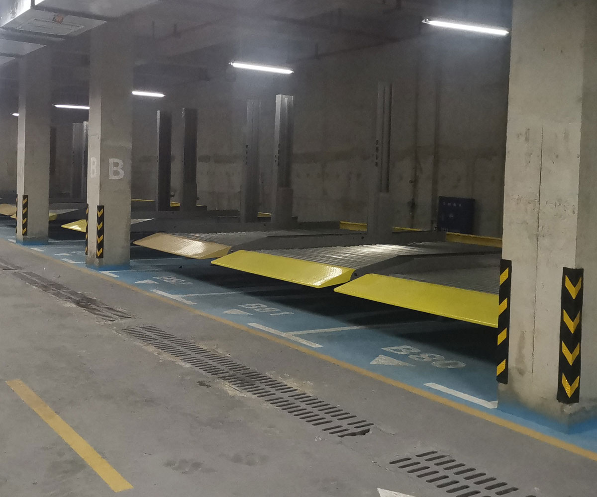 鎮(zhèn)原PJS兩柱雙層立體停車設(shè)備技術(shù)參數(shù)