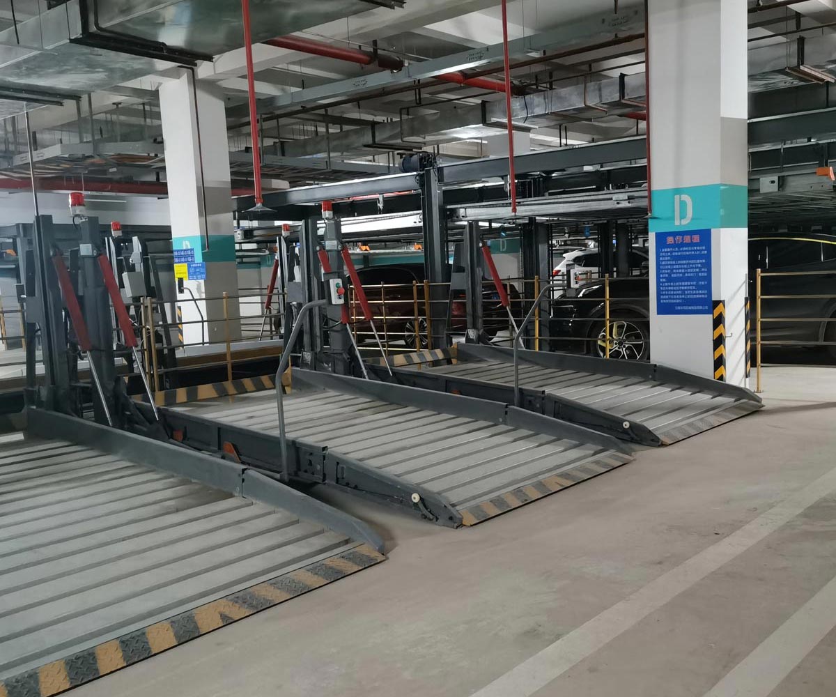 寧縣兩柱升降式立體停車庫