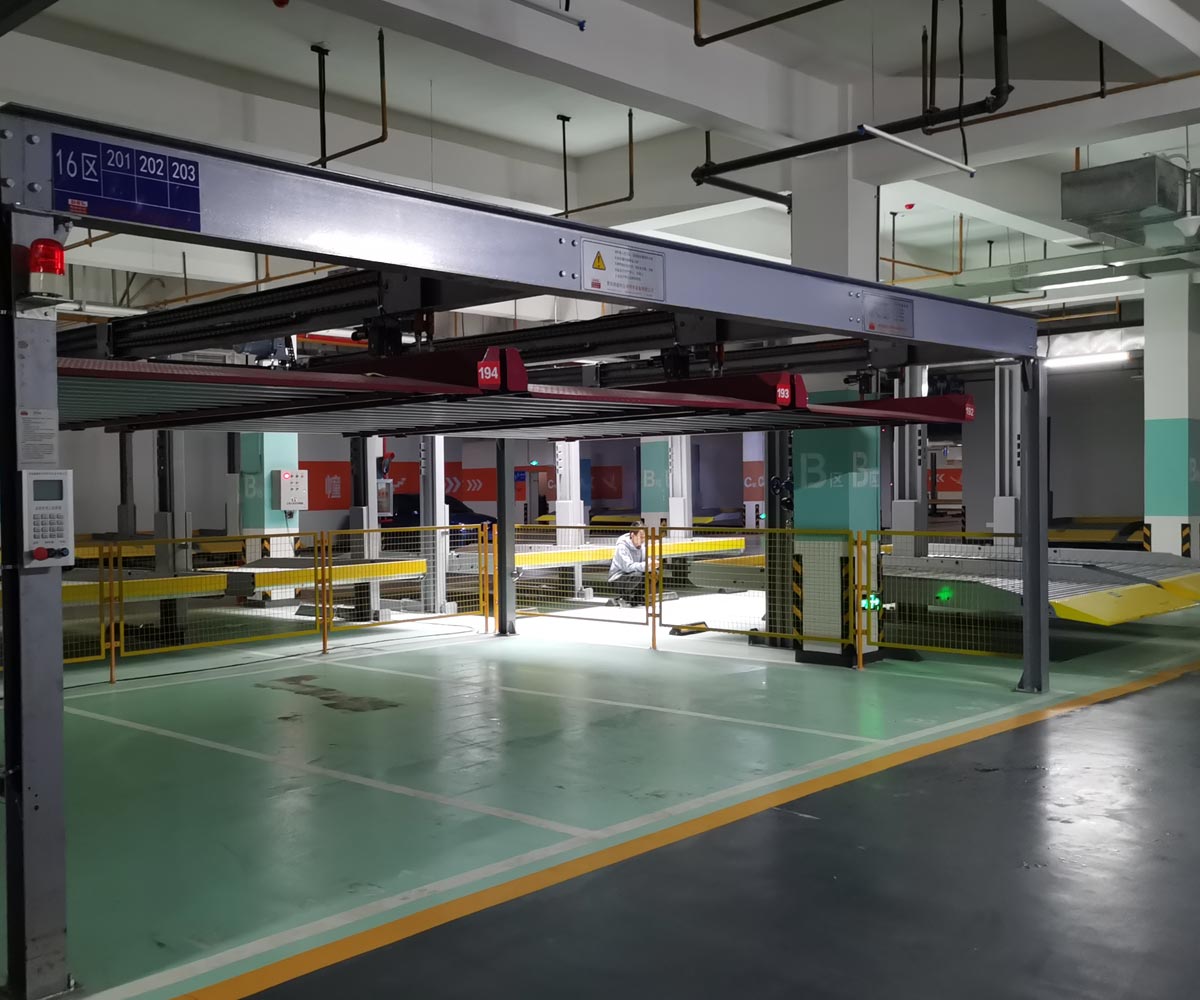 白銀兩層簡(jiǎn)易式立體車位