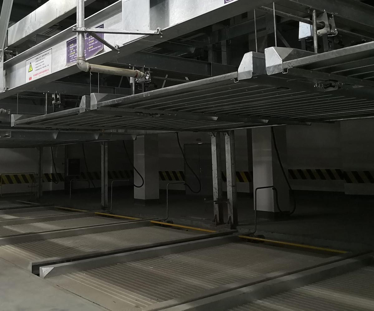 碌曲二層帶一層地坑升降橫移式自動(dòng)立體停車庫(kù)